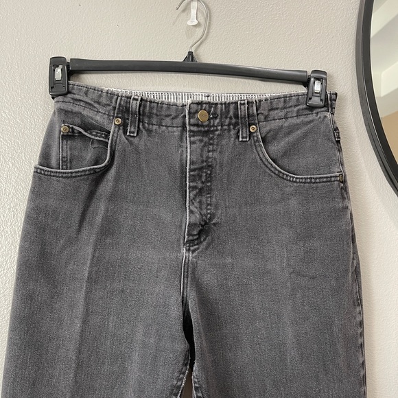 Vtg 90s LL Bean Double L Comfort Waist High Rise Mom Jeans Size 12Reg 30 Waist - Picture 2 of 9